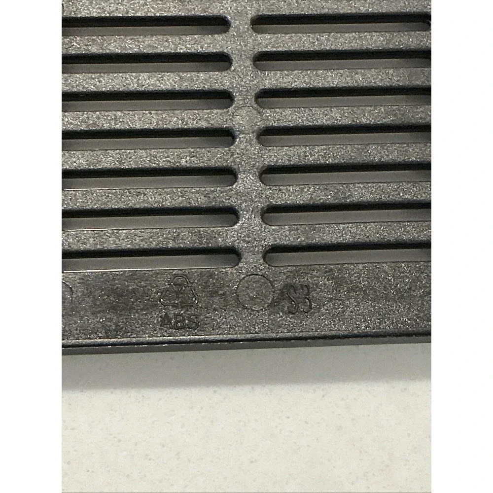 Keurig K-Cafe K84 K83 Two-Piece OEM Replacement Parts Drip Tray With Grate Black